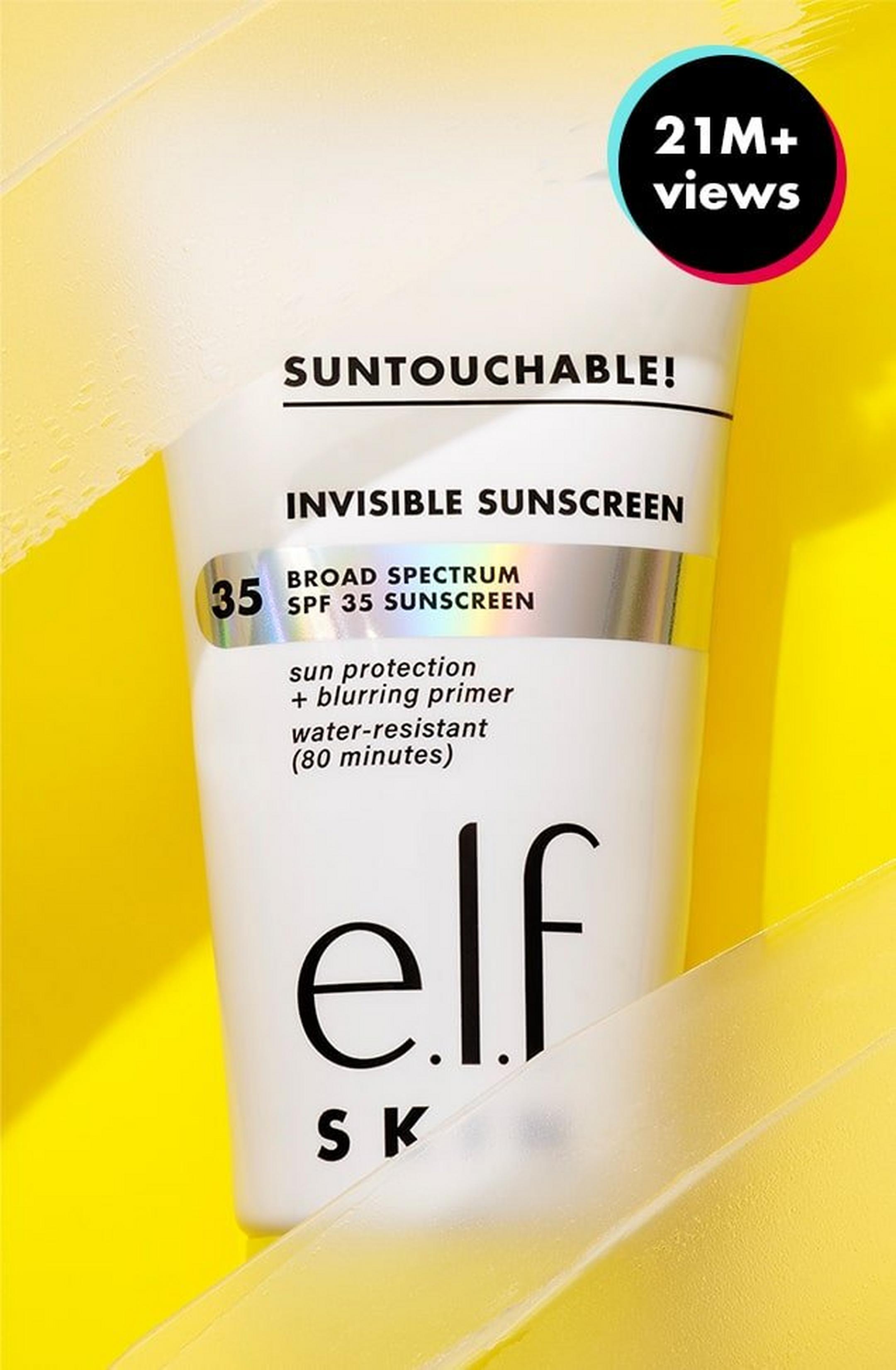 invisible sunscreen SPF 35